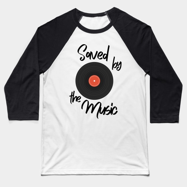 Vinyl Music Guitar Piano Rock Jazz Pop Rap 90's 80's Retro Made in the 70s 1990 Classic Cute Funny Gift Sarcastic Happy Fun Introvert Awkward Geek Hipster Silly Inspirational Motivational Birthday Present Baseball T-Shirt by EpsilonEridani